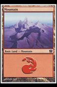 Magic the Gathering: 9th Edition (Base Set) card 344 Mountian