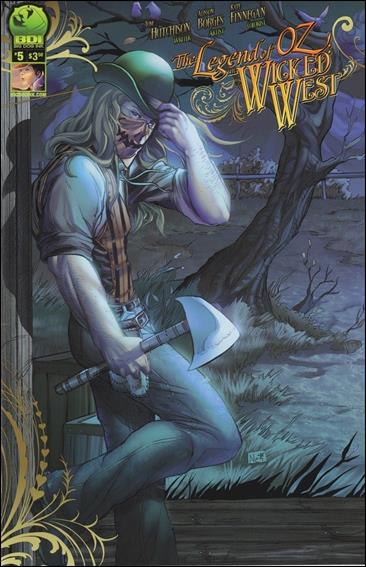 Legend of Oz: The Wicked West (2012) issue 5-B Nei Ruffino Cover