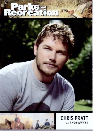 Parks and Recreation: Seasons 1 - 4 card 74 Chris Pratt as Andy Dwyer