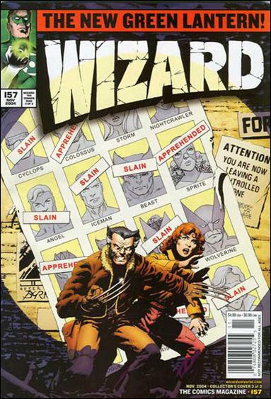 Wizard: The Comics Magazine issue 157-C John Cassady X-Men (1963) #141 Cover