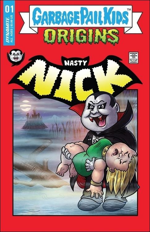 Garbage Pail Kids: Origins issue 1-O Mike Vasquez Bird City/Devil Dog Comics Cover
