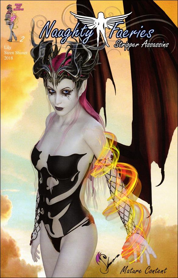 Naughty Faeries Stripper Assassins issue 2 Wendy Steen Shaner Regular Cover