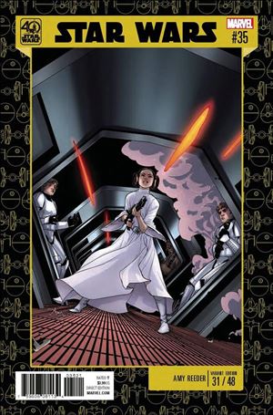 Star Wars (2015) issue 35-C Amy Reeder Star Wars 40th Anniversary Cover