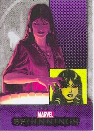 Marvel Beginnings: Series 2 (Base Set) card 302 Morgan Le Fay
