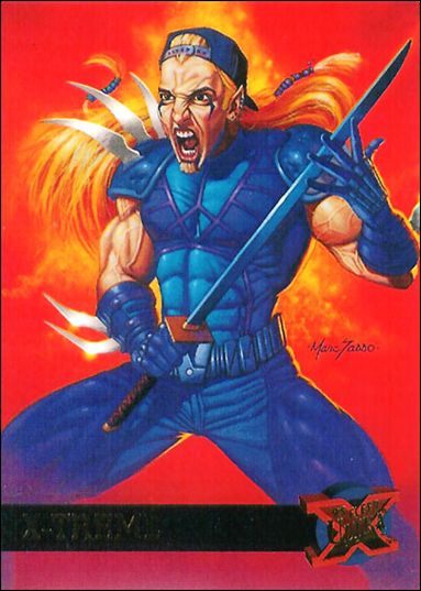 1995 Fleer Ultra X-Men (Base Set) card 54 X-Treme