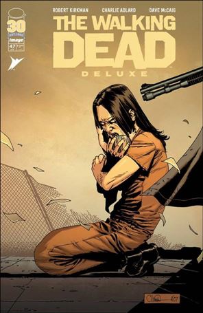 Walking Dead Deluxe issue 47-B Charlie Adlard Cover
