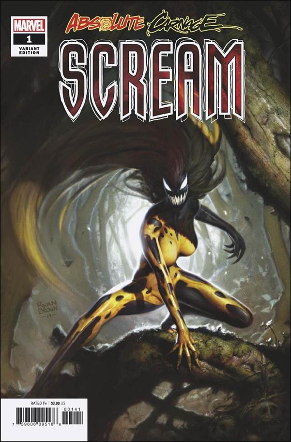 Absolute Carnage: Scream issue 1-E Ryan Brown 1:50 Cover