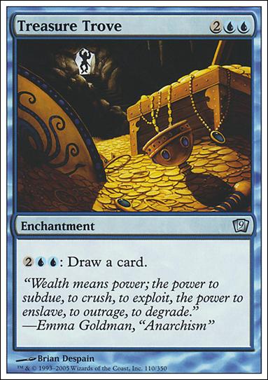 Magic the Gathering: 9th Edition (Base Set) card 110 Treasure Trove