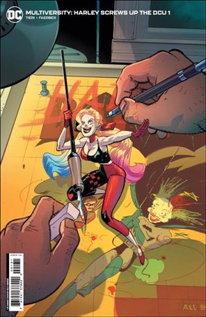 Multiversity: Harley Screws Up the DCU issue 1-C Riley Rossmo 1:25 Cardstock Cover