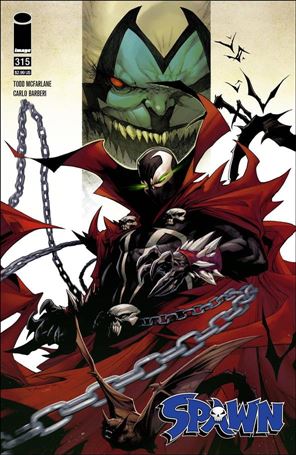 Spawn issue 315-C Stephen Segovia Cover