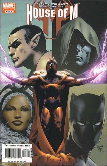 House of M (2005) issue 6-B Greg Land 1:15 Cover