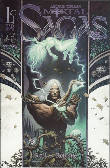 More Than Mortal (1997) issue 2-B Painted Cover