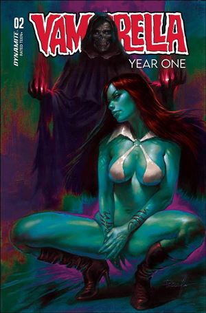 Vampirella: Year One issue 2-O Lucio Parrillo FOC Ultraviolet Cover