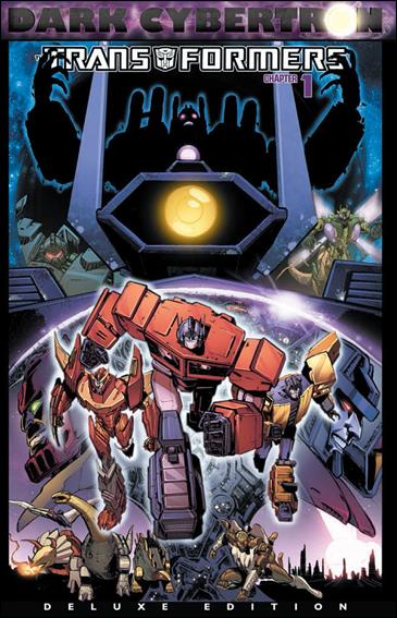 Transformers: Dark Cybertron issue 1-F Deluxe Edition Embossed and Foil Cover