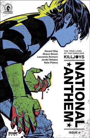 True Lives of the Fabulous Killjoys: National Anthem issue 4 Leonardo Romero Cover