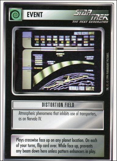 Star Trek: Premiere Unlimited (Base Set) card 70 Distortion Field