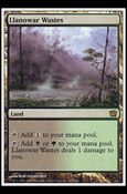 Magic the Gathering: 9th Edition (Base Set) card 322 Llanowar Wastes