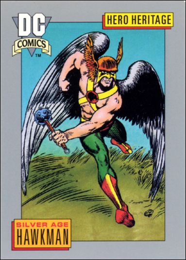 DC Cosmic Cards (Base Set) card 11 Silver Age Hawkman