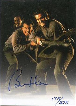 Army of Darkness (Autograph Subset) card 21 Bruce Thomas Blue Ink 1/575