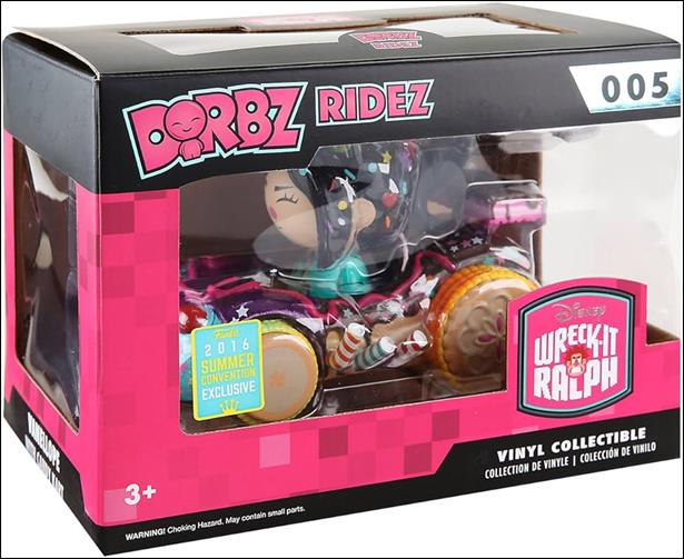 Dorbz Ridez figure '5' Vannelope & Sugar Rush Cart 