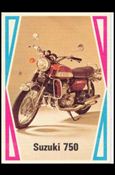 Choppers & Hot Bikes (Base Set) card 44 Suzuki 750