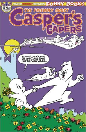 Casper's Capers issue 2-B Warren Kremer Vintage Cover 1/450