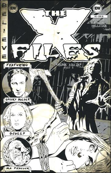 X-Files: Season 11 issue 3-D Joe Corroney Artist's Edition 1:10 Cover