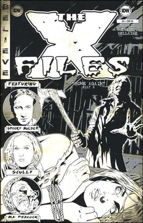 X-Files: Season 11 issue 3-D Joe Corroney Artist's Edition 1:10 Cover