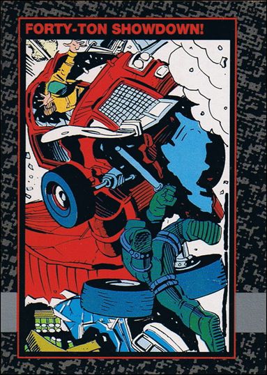 Doomsday: The Death of Superman (Base Set) card 8 Forty-Ton Showdown!