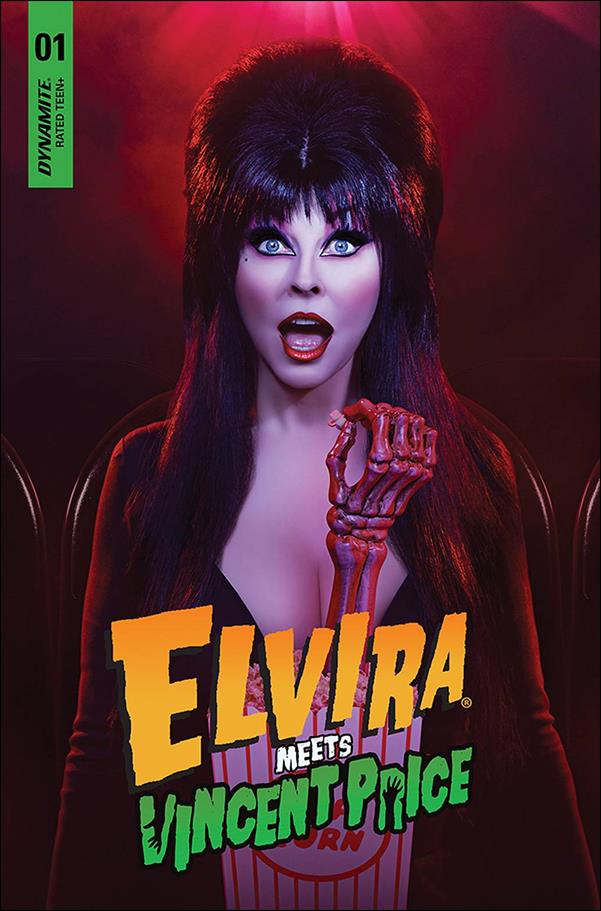Elvira Meets Vincent Price issue 1-D Photo Cover
