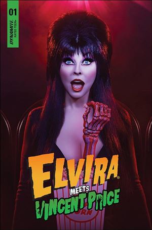 Elvira Meets Vincent Price issue 1-D Photo Cover