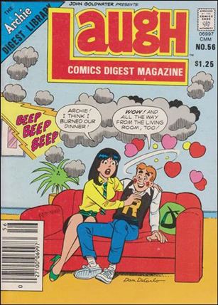 Laugh Digest Magazine issue 56-B Canadian Price Cover