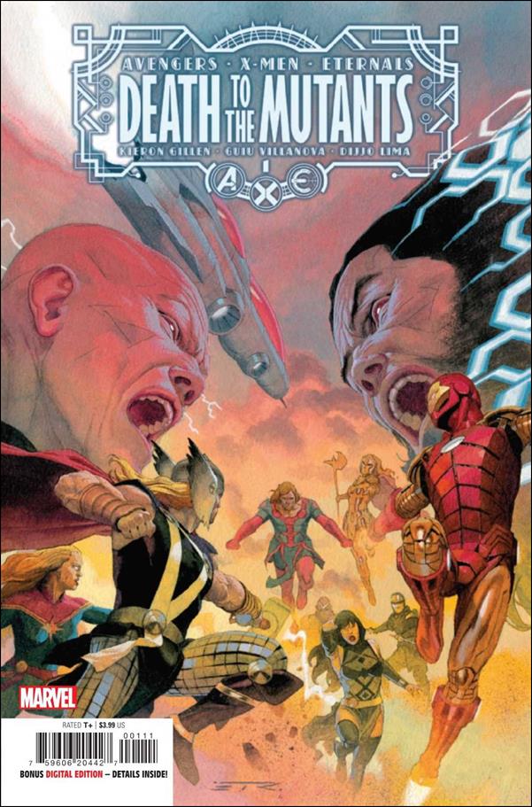 A.X.E.: Death to the Mutants issue 1 Esad Ribic Cover