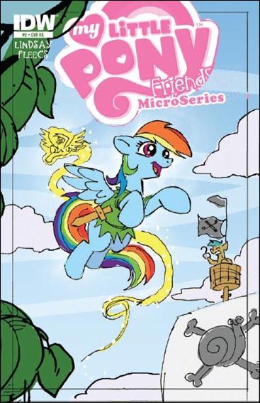 My Little Pony Micro-Series  issue 2-H Tony Fleecs Larry's and Jetpack Comics Cover