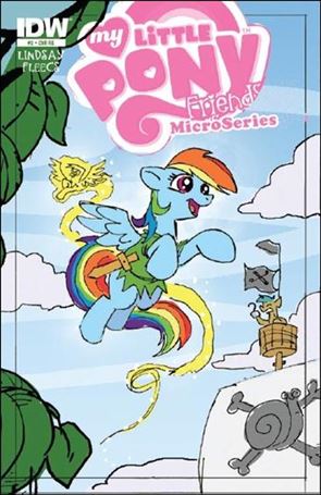 My Little Pony Micro-Series  issue 2-H Tony Fleecs Larry's and Jetpack Comics Cover