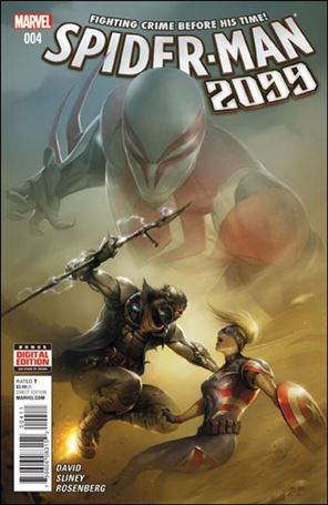 Spider-Man 2099 (2015) issue 4 Francesco Mattina Cover