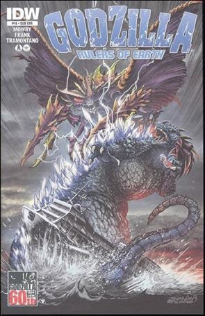 Godzilla: Rulers of the Earth issue 18-B Jeff Zarnov Subscription Cover