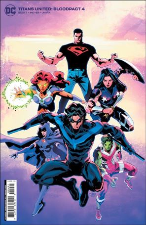 Titans United: Bloodpact issue 4-D Dexter Soy 1:25 Cardstock Cover