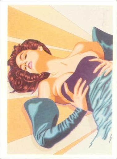 Art of Curves (Base Set) card 1 Scarlet Emerald