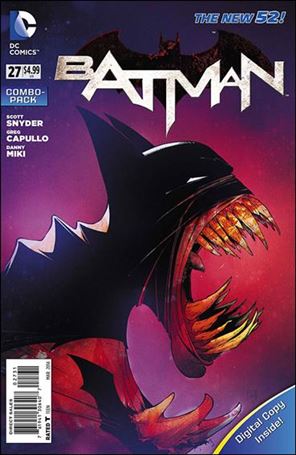 Batman (2011) issue 27-B Polybagged Greg Capullo Cover Combo Pack
