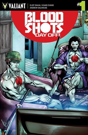 Bloodshot's Day Off issue 1-B Khari Evans Cover