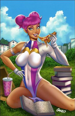 Mighty Mite issue 2-D Gregbo Watson Virgin Cover