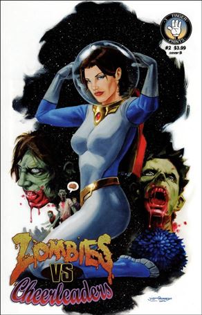 Zombies vs Cheerleaders (2013) issue 2-B Jason Pedersen Cover
