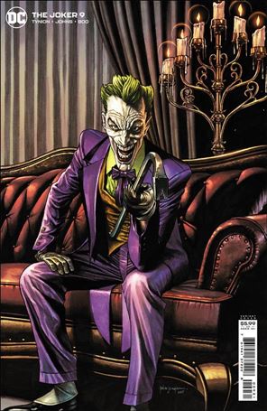 Joker (2021) issue 9-C Mico Suayan Right Side Joker Cover