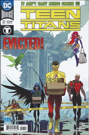 Teen Titans (2016) issue 17 Dan Mora Cover
