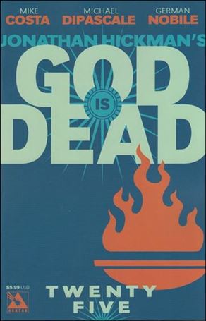 God is Dead issue 25 Jacen Burrows Standard Cover