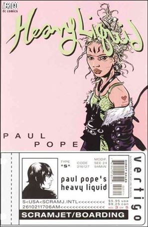 Heavy Liquid issue 3 Flip Cover