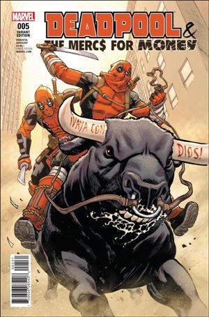 Deadpool & the Mercs for Money (2016/09) issue 5-C Mike Hawthorne Cover