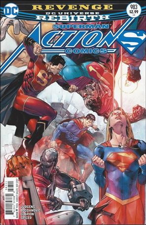 Action Comics (1938) issue 983 Clay Mann Cover