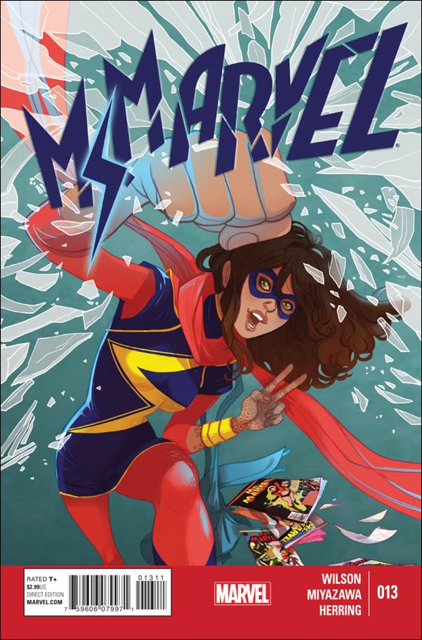 Ms. Marvel (2014)  issue 13 Marguerite Sauvage Cover